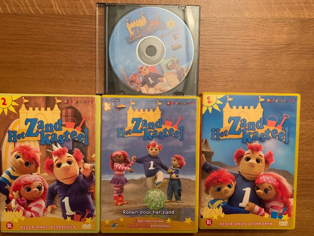 DVD Zandkasteel, Alle leeftijden, Ophalen, Zo goed als nieuw