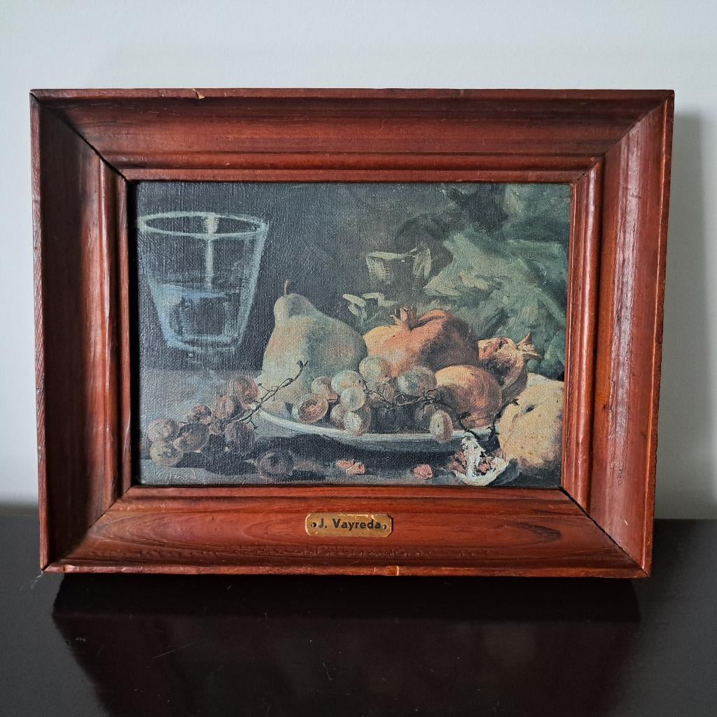 schilderij van J Vayreda 1843-1894, Antiek en Kunst, Kunst | Schilderijen | Klassiek, Ophalen of Verzenden