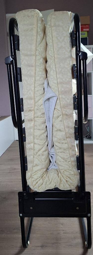 Vouwbed 90 x 200 cm, Huis en Inrichting, Slaapkamer | Bedden, Ophalen, 90 cm, Eenpersoons, Zwart