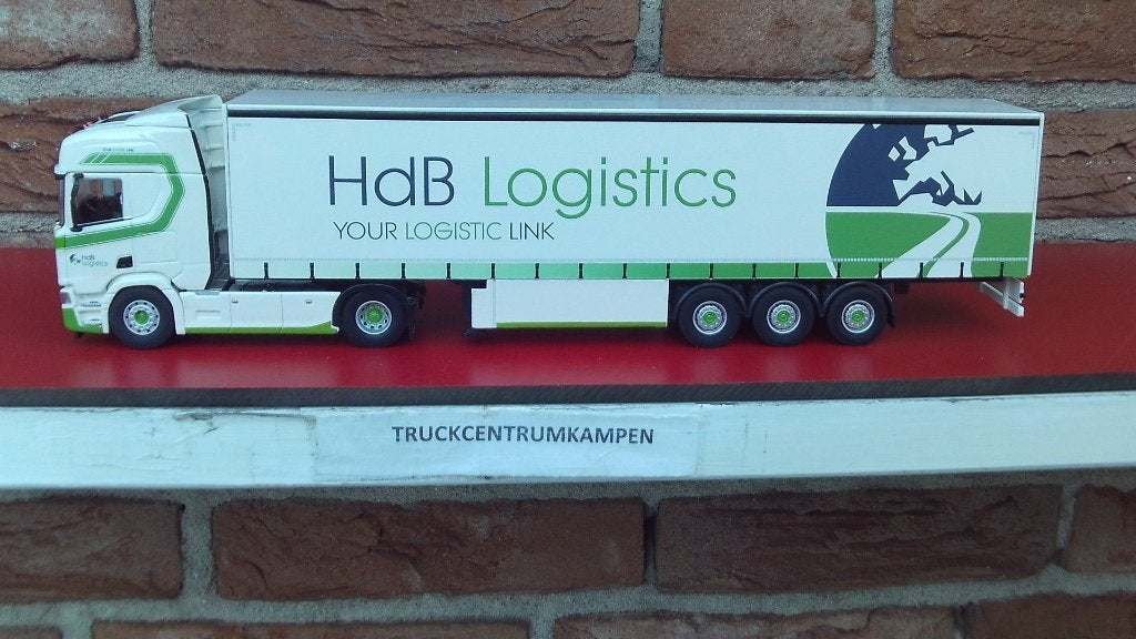 Cavallino  Scania  met  Tautliner  van  HdB  Logistics., Ophalen of Verzenden, Nieuw, Bus of Vrachtwagen, Tekno