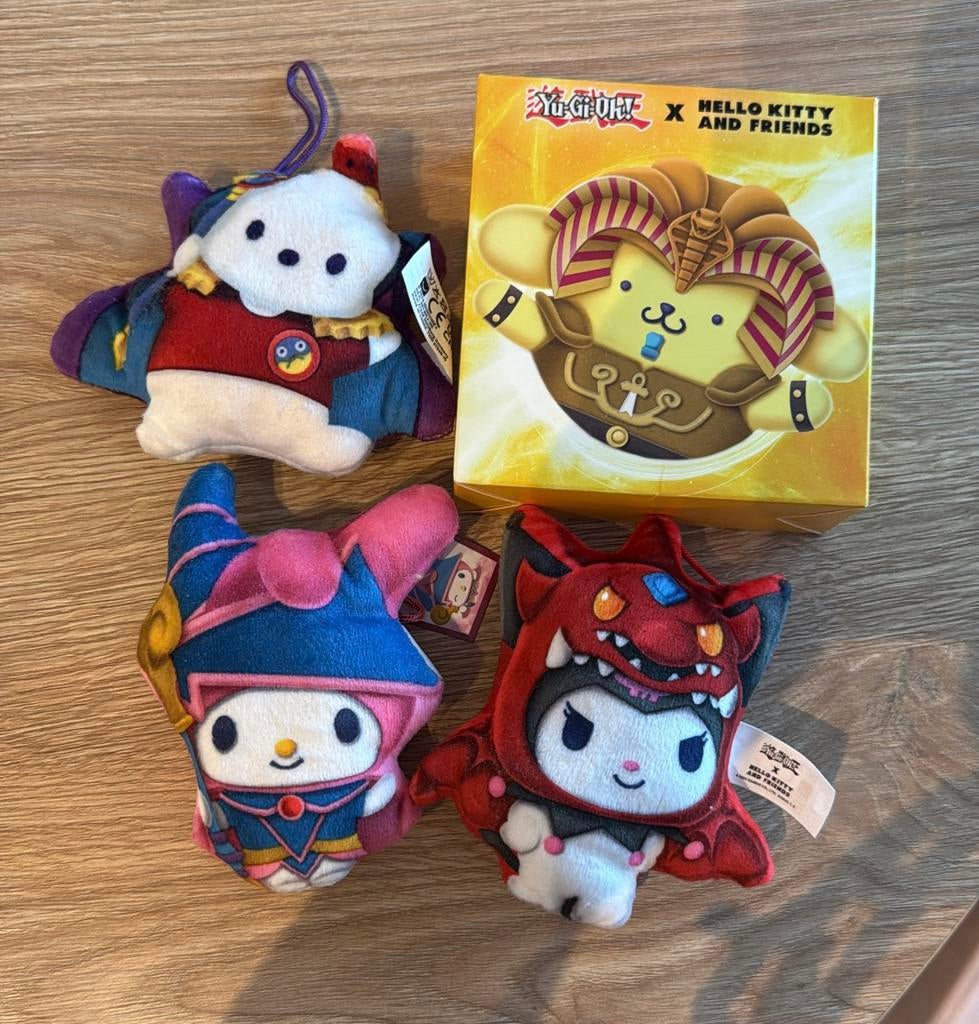 mcdonalds yu-gi-oh! hello kitty friends, Ophalen of Verzenden, Zo goed als nieuw