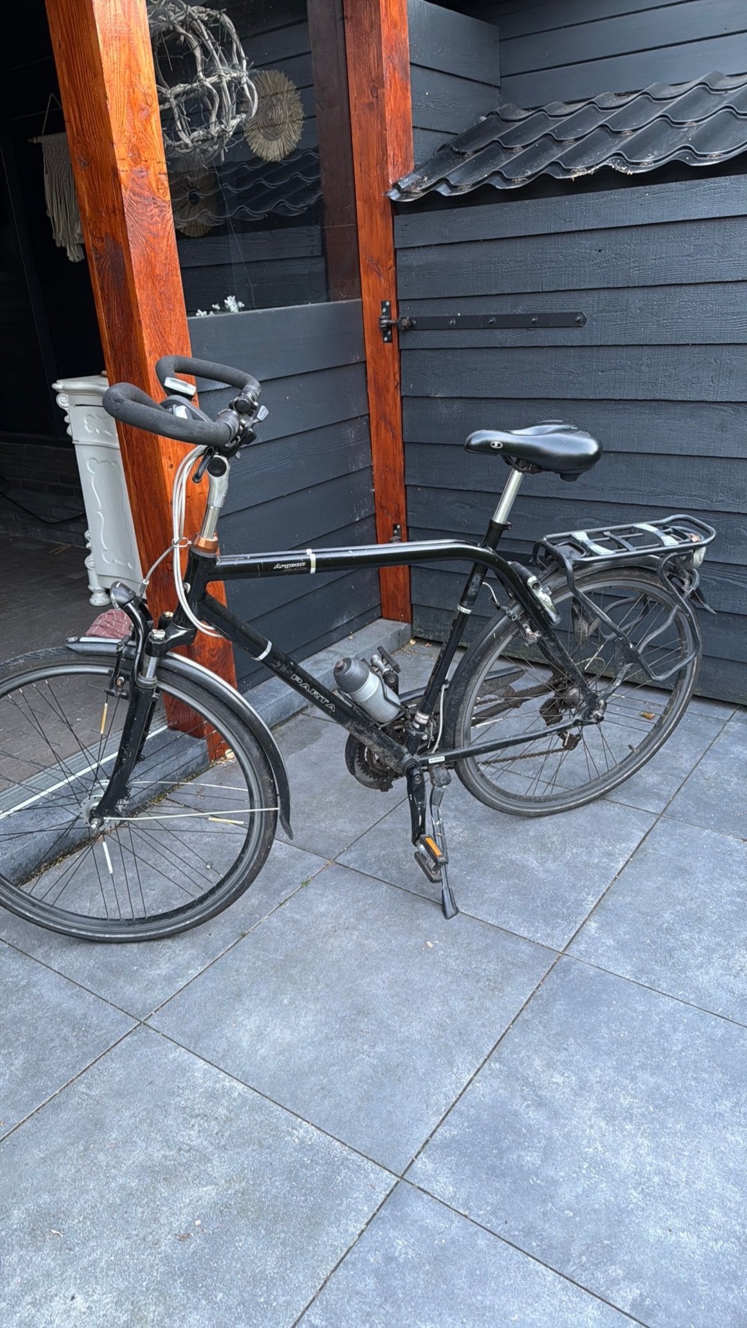 Sparta Argeon herenfiets zwart, Gebruikt, Ophalen, Overige merken, Minder dan 10 versnellingen