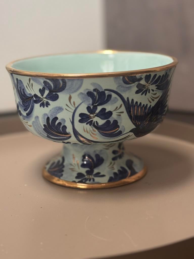 Berquet bloempot kom op voet, Antiek en Kunst, Ophalen of Verzenden