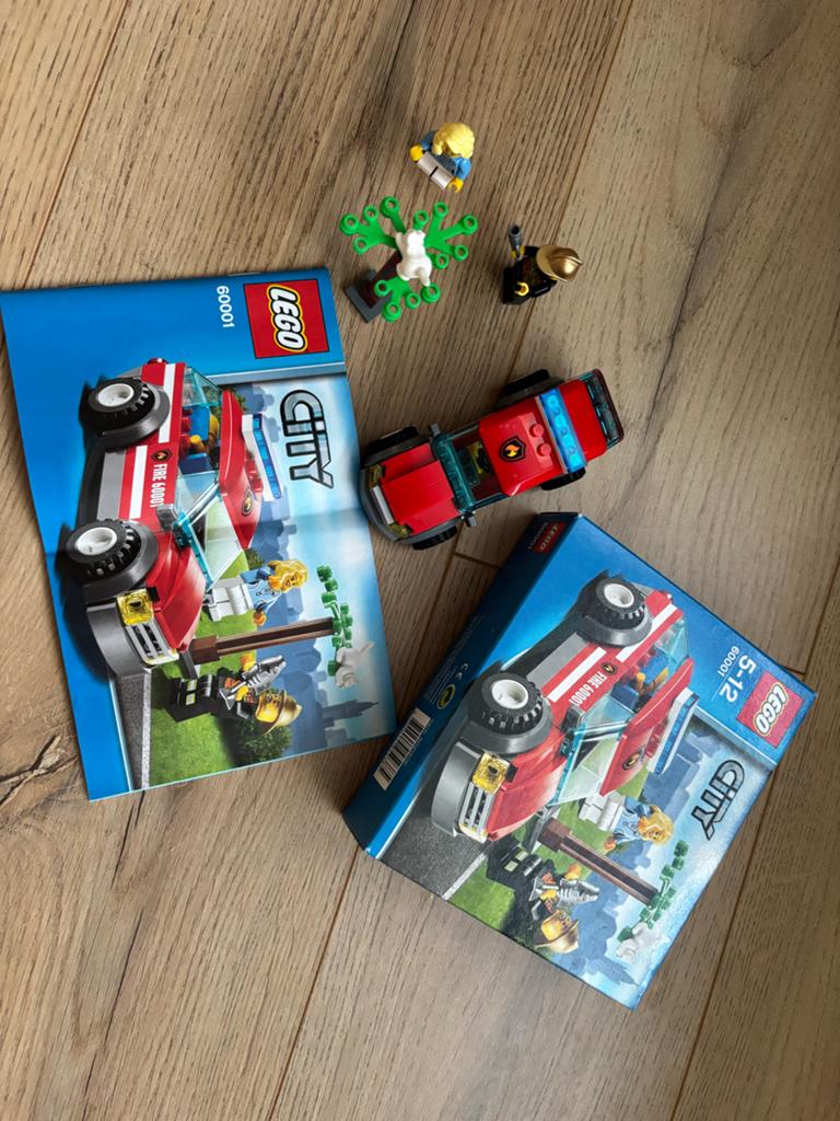 32- lego city brandweer 60001, City, Lego, Ophalen of Verzenden, Zo goed als nieuw