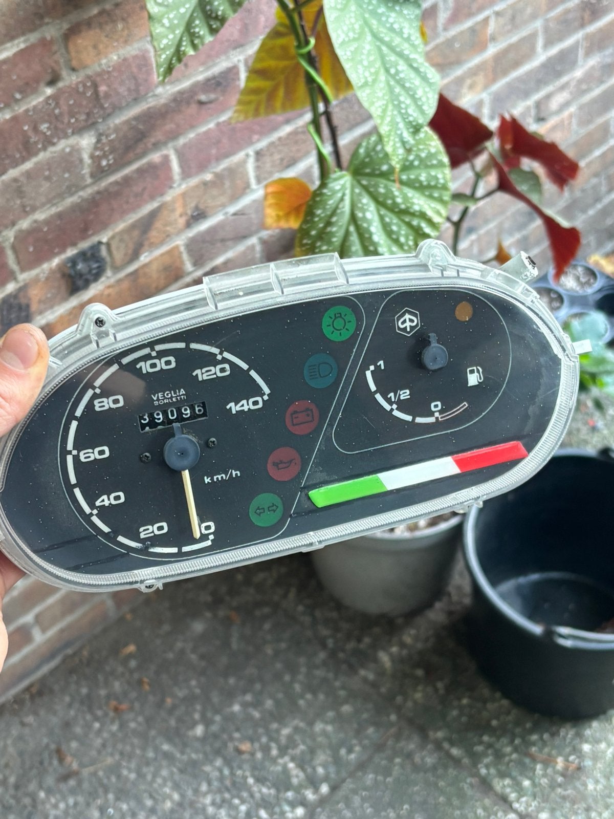 Piaggio skr teller dashboard, Ophalen of Verzenden, Gebruikt