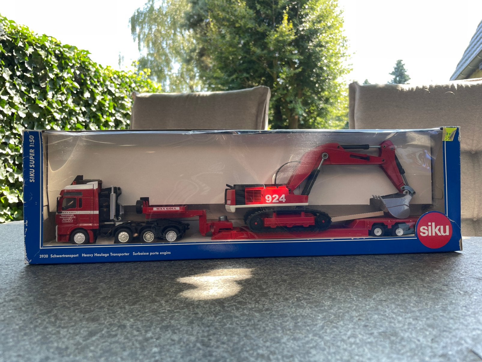 Siku 3930 - MAN TGA Max Goll met shovel, Ophalen of Verzenden, Nieuw, Bus of Vrachtwagen, SIKU