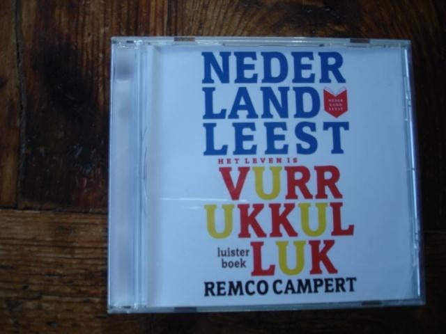 Boekenweek.(1282) CD nederland leest vurrukkeluk,  remco, Boeken, Boekenweekgeschenken, Ophalen of Verzenden, Zo goed als nieuw