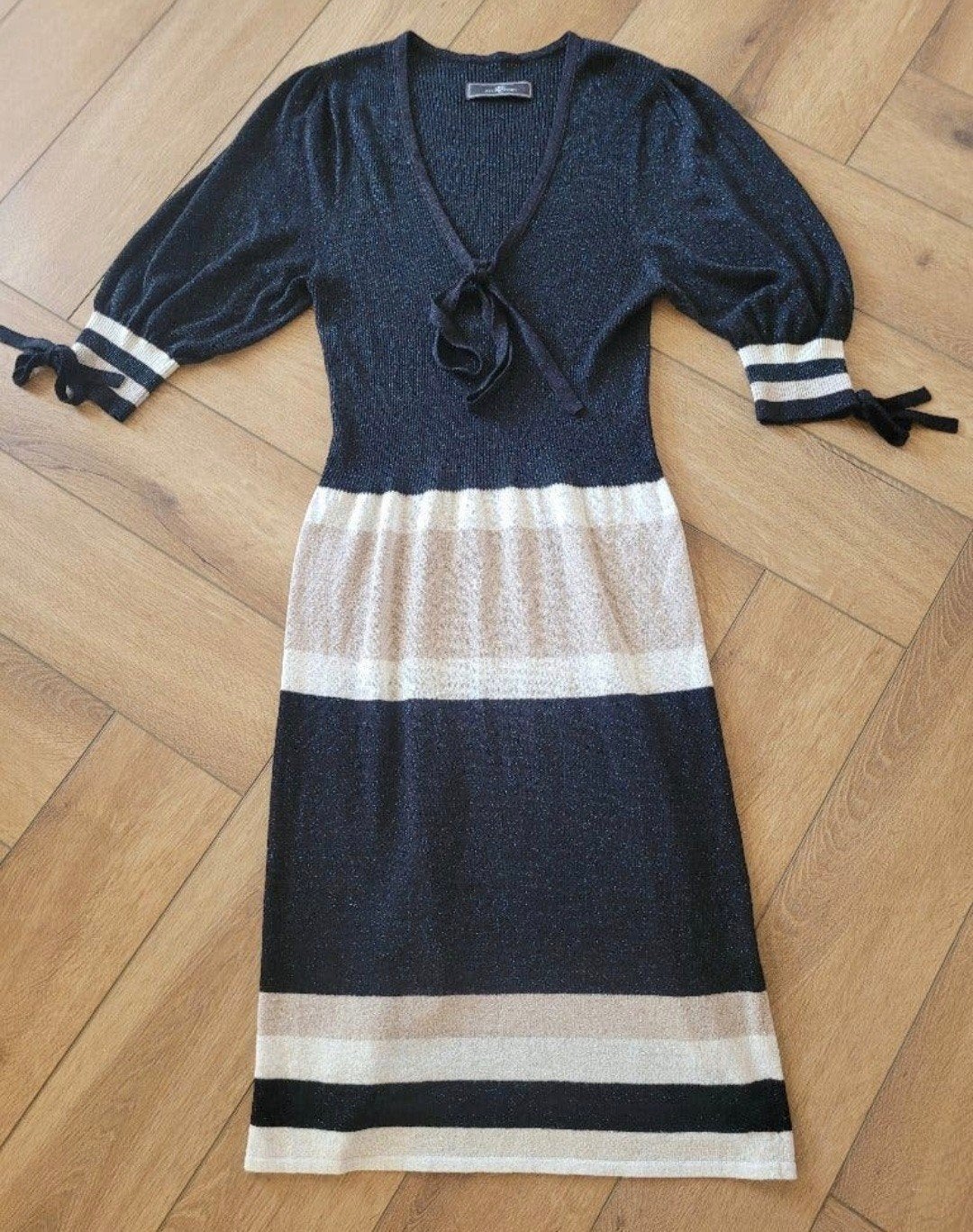Prachtige jurk van By Malene Birger, maat M-L, Maat 38/40 (M), Meerkleurig, Ophalen of Verzenden, Zo goed als nieuw