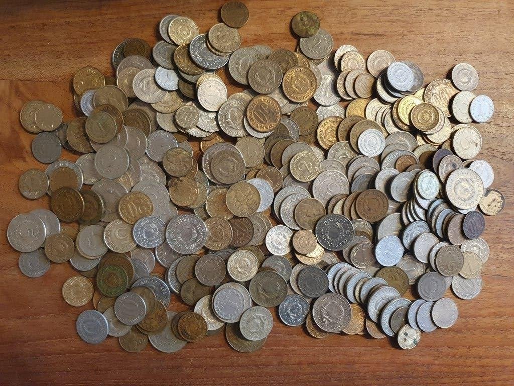 ca. 2.1 kilogram munten uit Joegoslavië!, Ophalen of Verzenden, Joegoslavië