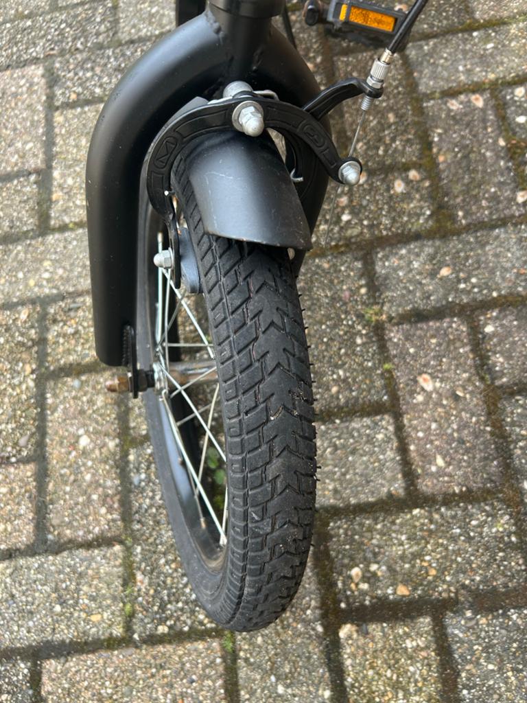 Volare Black Cruiser Kinderfiets - Zo goed als nieuw, Terugtraprem, Staal, Cruiser, Heren