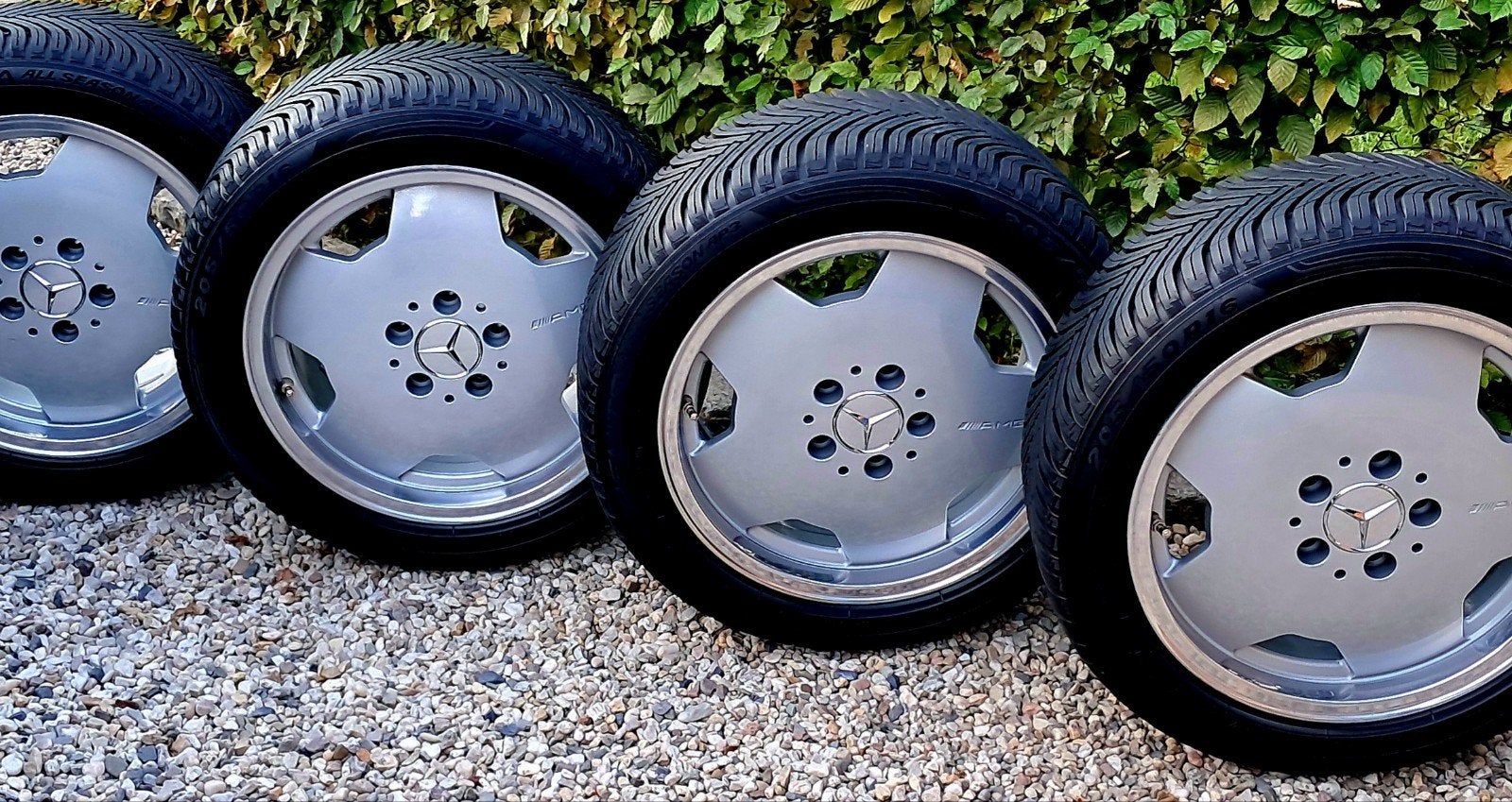 Mercedes AMG Aero 1 Monoblock 16" wielenset in top staat!., Auto-onderdelen, Banden en Velgen, Ophalen, Gebruikt, 16 inch, Banden en Velgen
