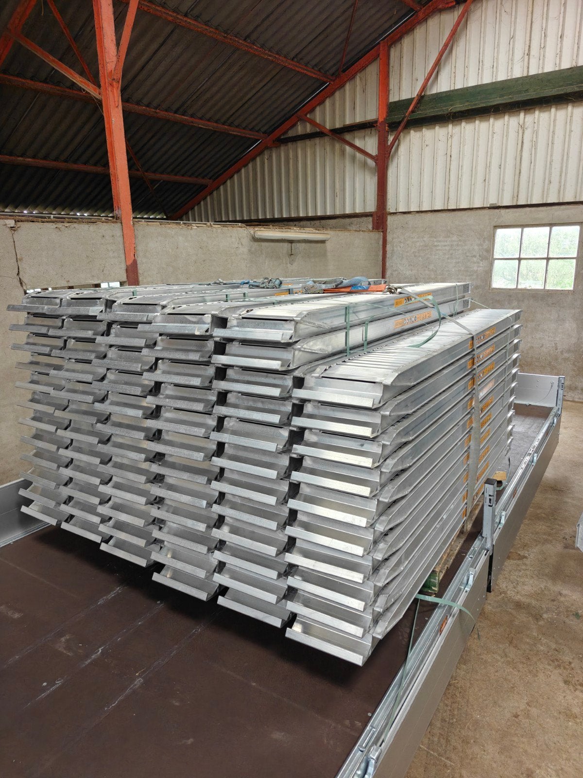 ACTIE! Set Aluminium oprijplaten aanhanger  3500KG, Auto diversen, Ophalen, Zo goed als nieuw