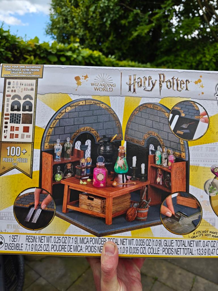 Harry Potter Knutselset: Bouw je eigen klaslokaal, Ophalen, Nieuw, Bouwen