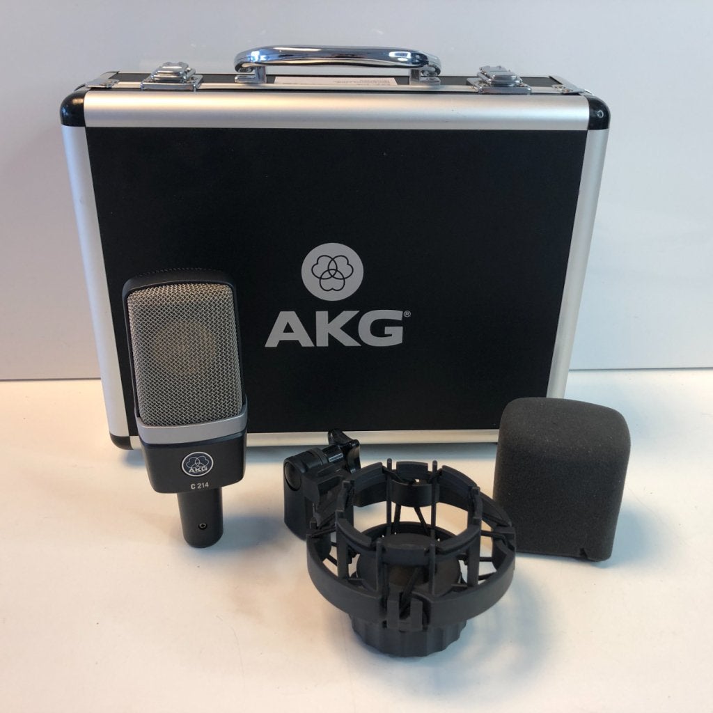 AKG C214 Condensator Microphone + Koffer | Zeer Net, AKG, Zo goed als nieuw, Support@akg.com, AKG Acoustics GmbH
LembÃ¶ckgasse 21â€“25
1230 Vienna
Austria