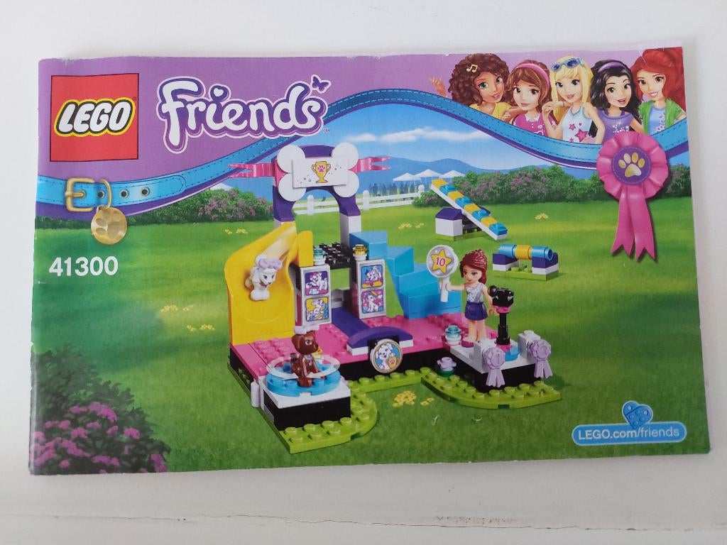 Lego Friends 41300 Puppy Championship / puppy kampioenschap, Compleet, Gebruikte blokjes met nopjes, Lego, Friends
