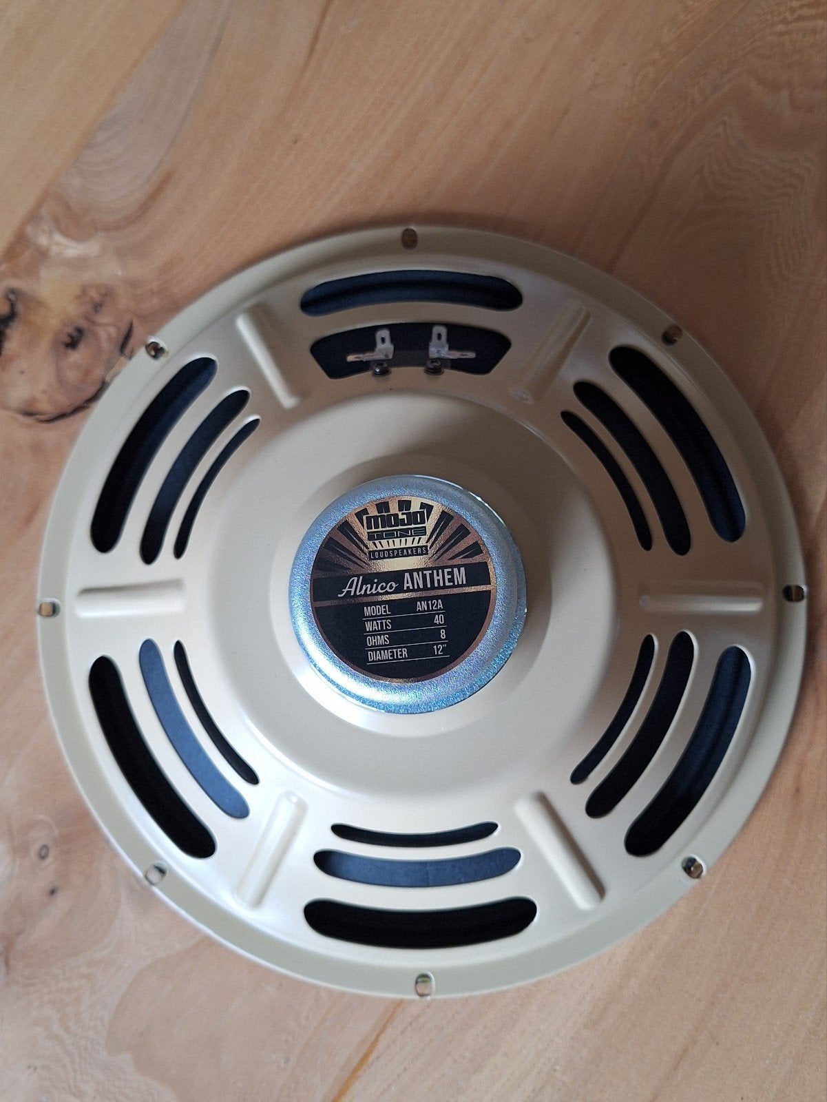 Mojotone Alnico Anthem 12" 40W / 8 Ohm speaker (Jensen P12Q), Ophalen of Verzenden, Zo goed als nieuw, Gitaar, Minder dan 50 watt