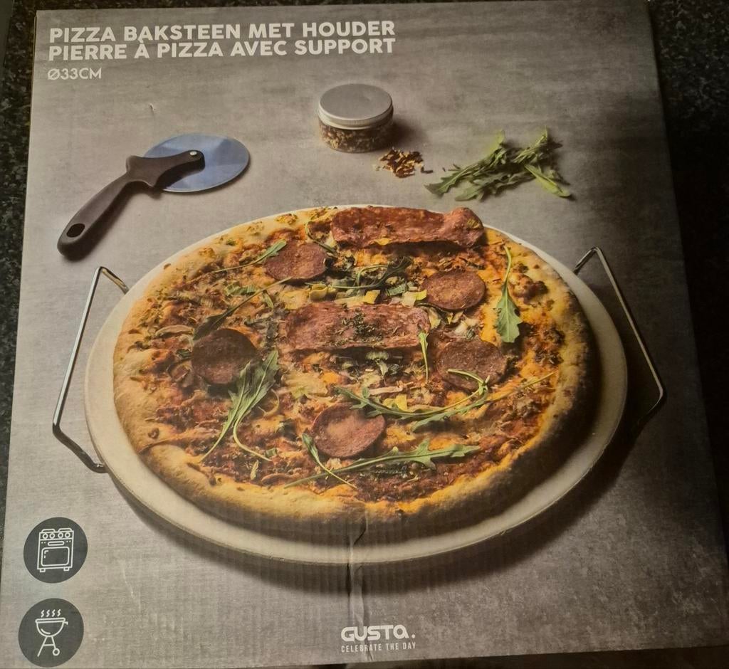 Steenovenplaat voor oven 2x, Ophalen of Verzenden, Nieuw