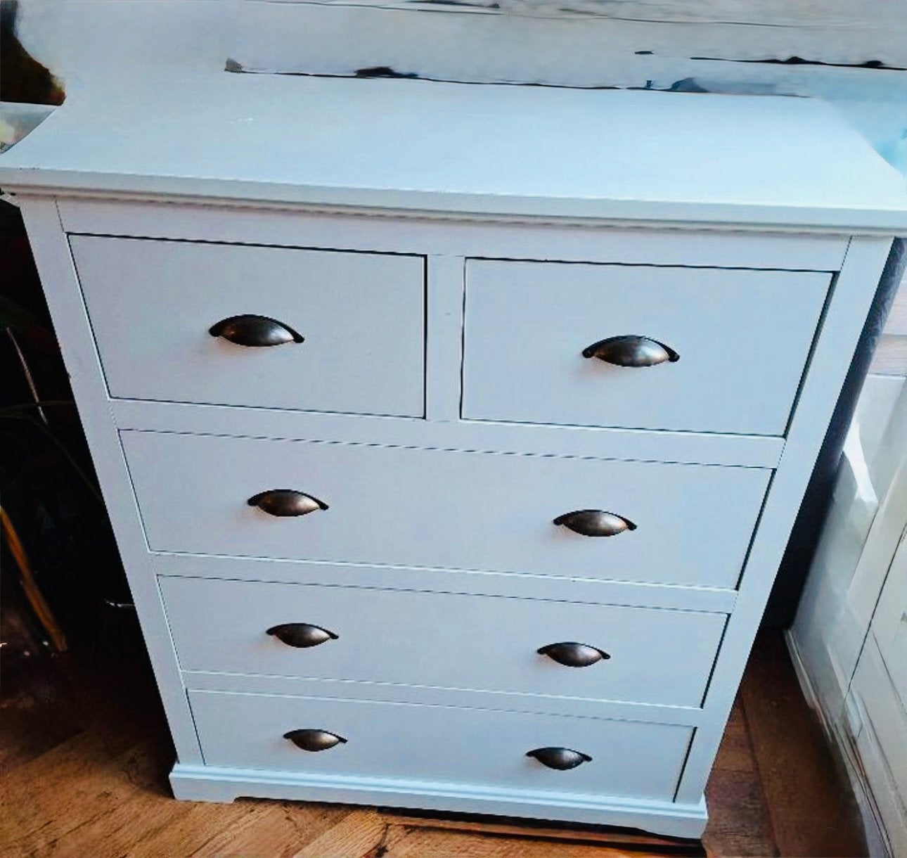 Te koop een lade kast in goede conditie, b; 90 d; 39, €50., Ophalen, 5 laden of meer, Eikenhout, 50 tot 100 cm