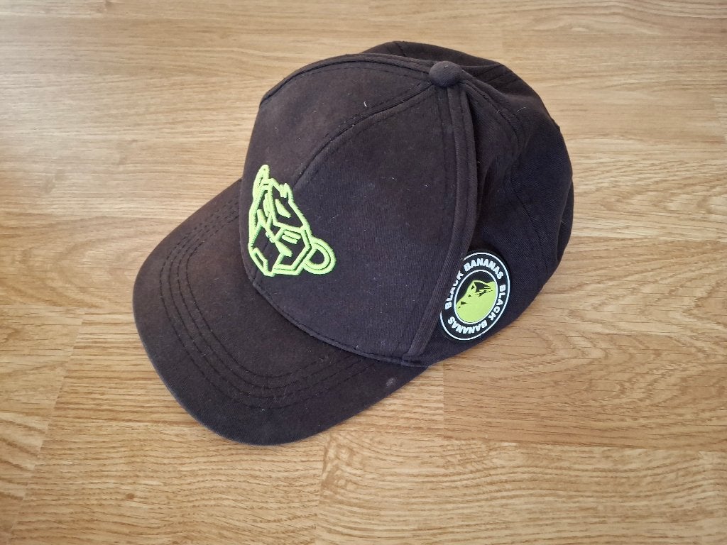 Mooie zwarte Black Bananas cap / pet one size junior, Gebruikt, Jongen of Meisje, Ophalen of Verzenden, Pet