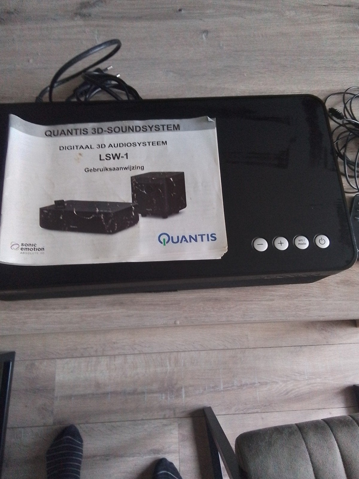 Quantis 3D audiosysteem LSW -1, Ophalen of Verzenden, Zo goed als nieuw, Overige typen