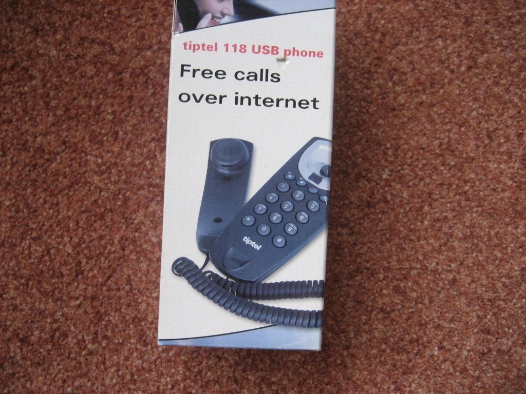 Tiptel 118 USB telefoon voor gratis internetbellen, Ophalen of Verzenden, Nieuw