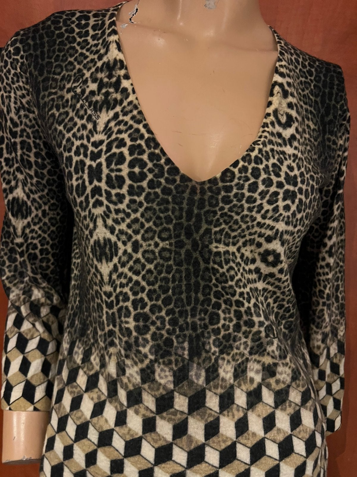 Cavalli CLASS trui maat M 100% wol origineel zgan beige, Maat 38/40 (M), F, F, Beige