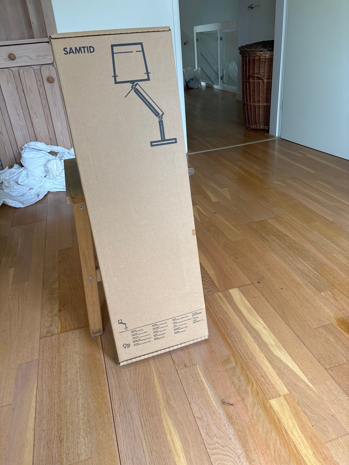 Nieuwe IKEA Samtid bureaulamp 50 cm met kap (in doos), Ophalen, Bureaulamp, Nieuw, E27 (groot)