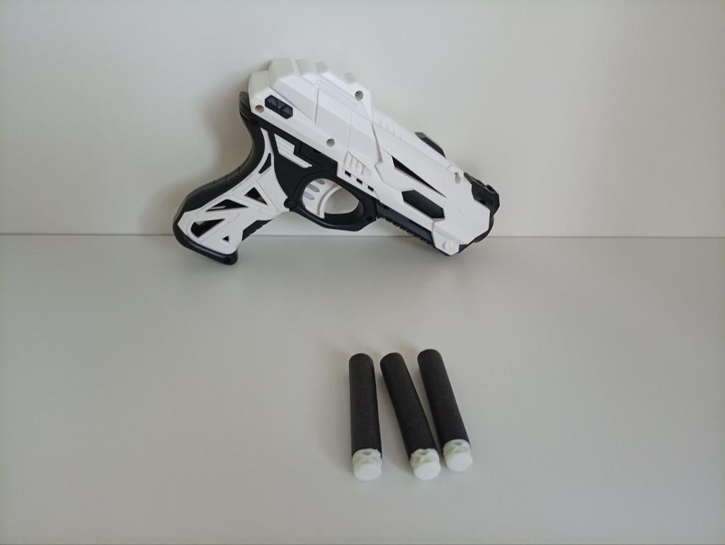 Tack Pro space Galactic blaster / gun / pistool / revolver, Ophalen of Verzenden, Gebruikt