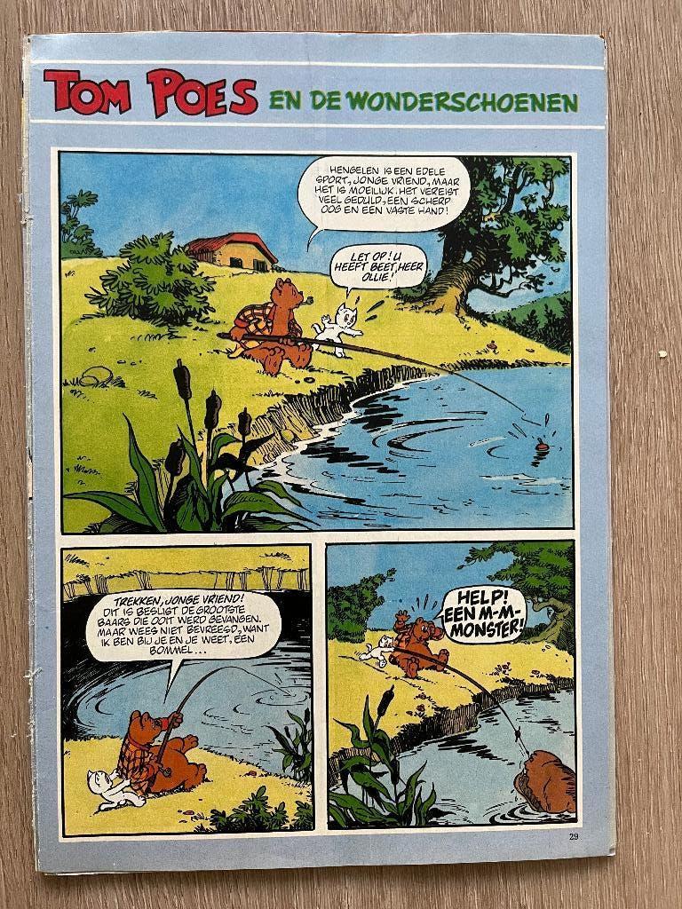 Tom Poes en de wonderschoenen, Boeken, Strips | Comics, Marten Toonder, Europa, Ophalen of Verzenden, Gelezen