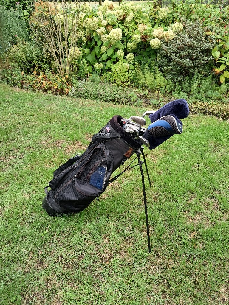 Complete golfset met tas en clubs - Gebruikt, Sport en Fitness, Ophalen, Gebruikt, Set, Overige merken