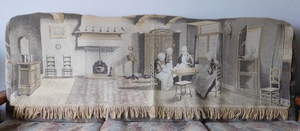 oud wandkleed, Ophalen of Verzenden