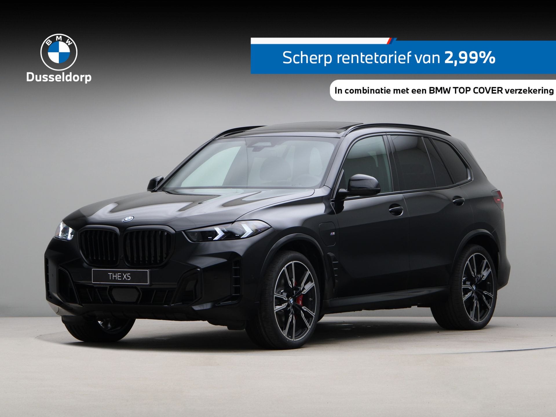 BMW X5 xDrive50e (bj 2026, automaat), Auto's, Automaat, 2395 kg, Overige brandstoffen, Zwart