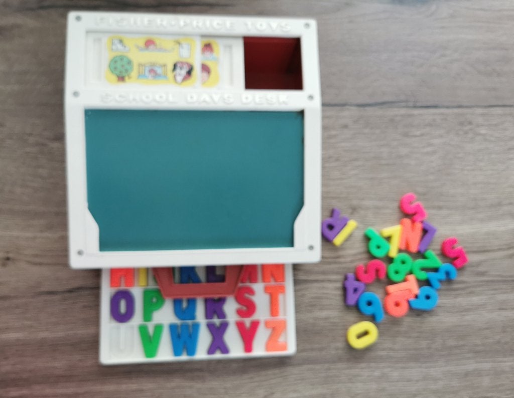 40 .. Magneetletters met kaarten en, Ophalen of Verzenden, Speelset