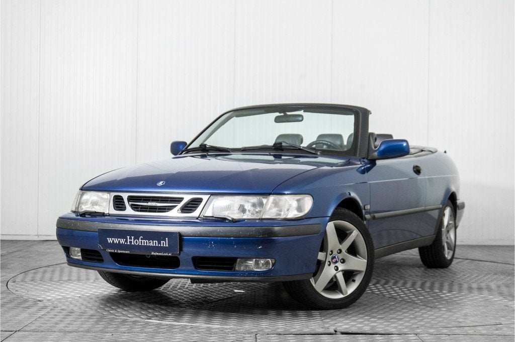 Saab 9-3 Cabrio 2.0t S (bj 2001), Auto's, Voorwielaandrijving, Gebruikt, 4 cilinders, Handgeschakeld
