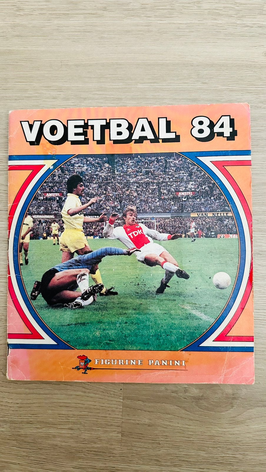 Panini 84 Album - Rookie stickers v. Basten, Koeman, Wolf, Ophalen of Verzenden, Zo goed als nieuw