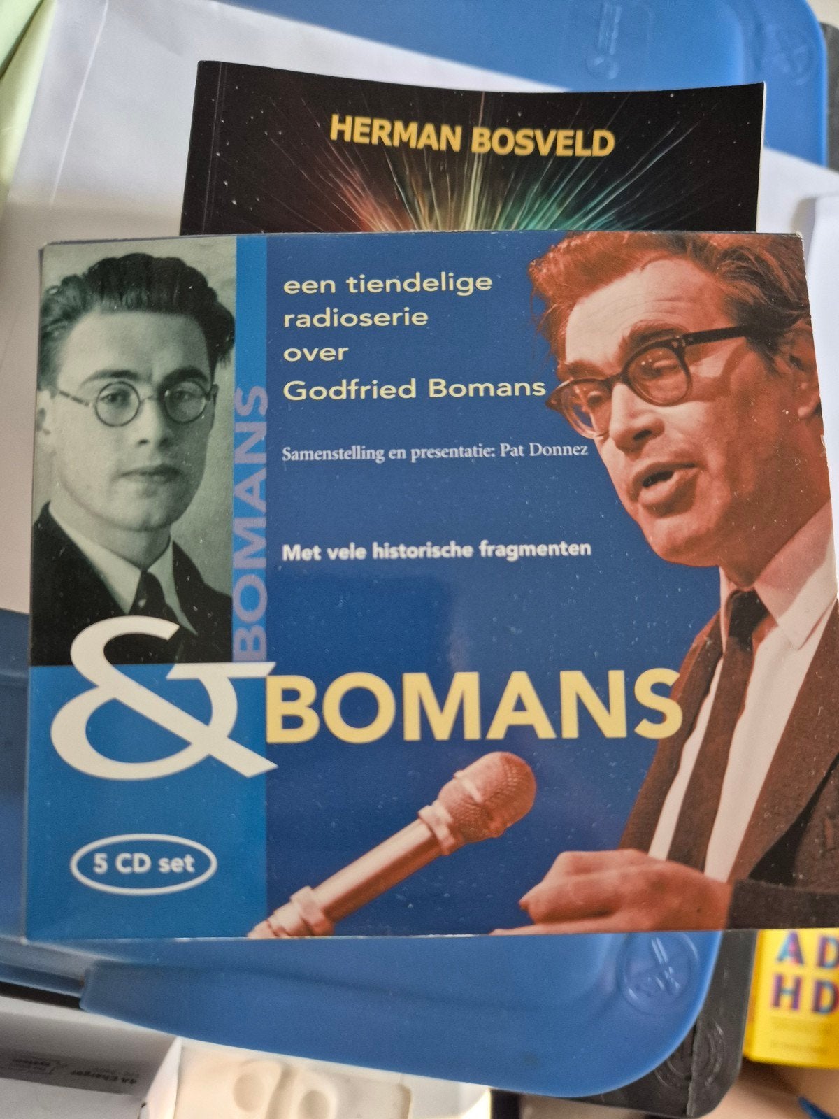 Godfried Bomans - Een tiendelige radioserie (5 CD set), Ophalen of Verzenden, Gebruikt, Boxset, Inclusief doosje