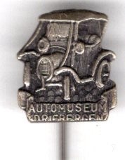 Automuseum Driebergen zilverkl auto misdruk speldje( L_107), Verzamelen, Ophalen of Verzenden, Zo goed als nieuw, Transport, Speldje of Pin