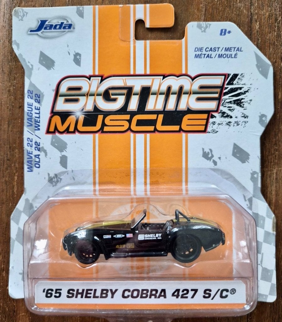 Jada Big Time Shelby Cobra 427 S/C - Nieuw!, Ophalen of Verzenden, Nieuw, Auto