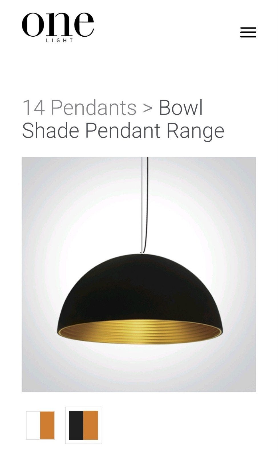 One Light Bowl Shade hanglamp Luxe showroommodel Nieuwstaat, Ophalen, Nieuw, Hotelchique, Design, E27 (groot)