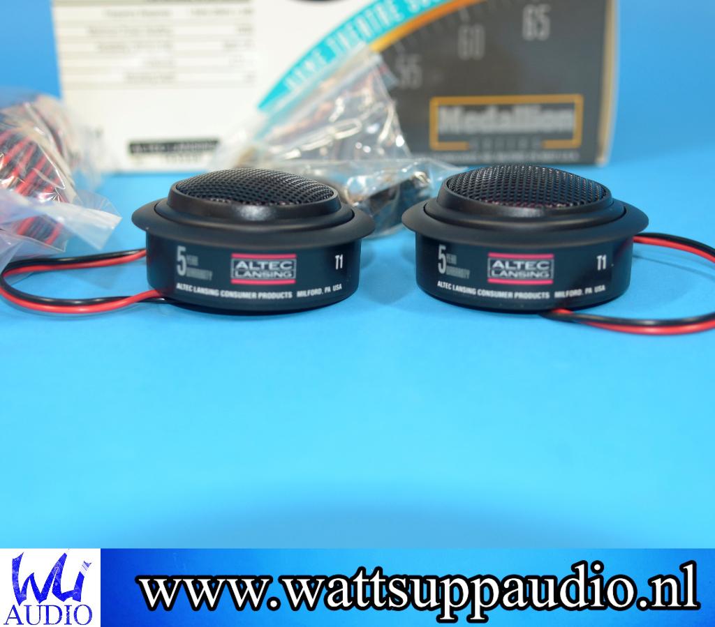 ALTEC LANSING T1 Medallion Tweeters / USA Made, Auto diversen, Nieuw, Ophalen of Verzenden, ., Support@alteclansing.com