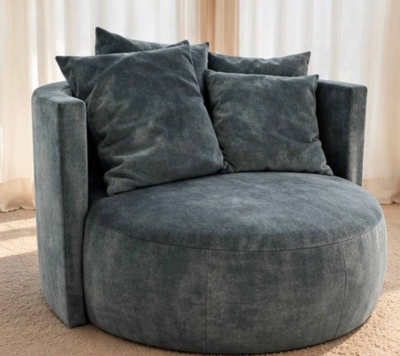 Luxe Passe Partout pastille loungestoel, Ophalen, Modern, Luxe, Design, 100 tot 125 cm, Zo goed als nieuw