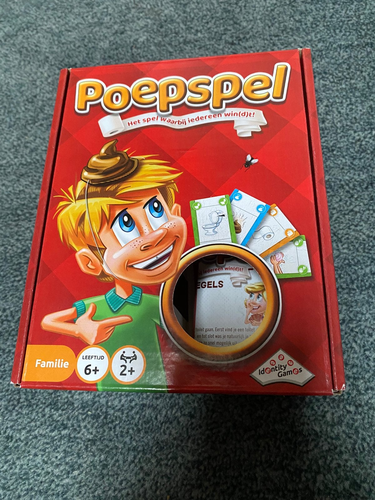 Poepspel reisversie, Ophalen of Verzenden, Zo goed als nieuw