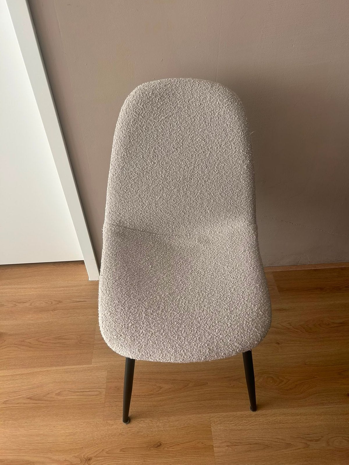 4 gebruikte eetkamerstoelen - comfortabel en stijlvol, Huis en Inrichting, Ophalen, Gebruikt, Vier, Stof