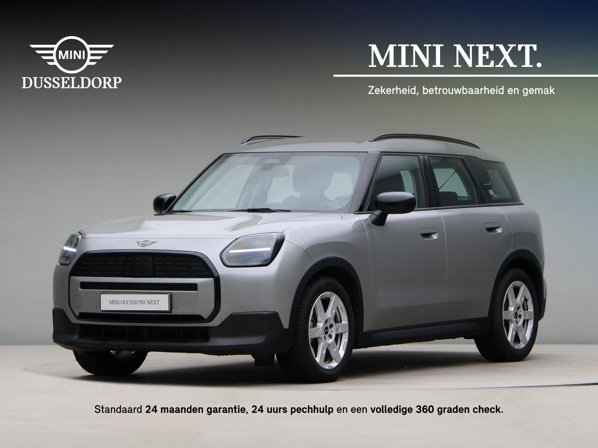 MINI Countryman E Essential Pakket XS (bj 2024, automaat), Auto's, Dealer onderhouden, Stof, Gebruikt, Countryman