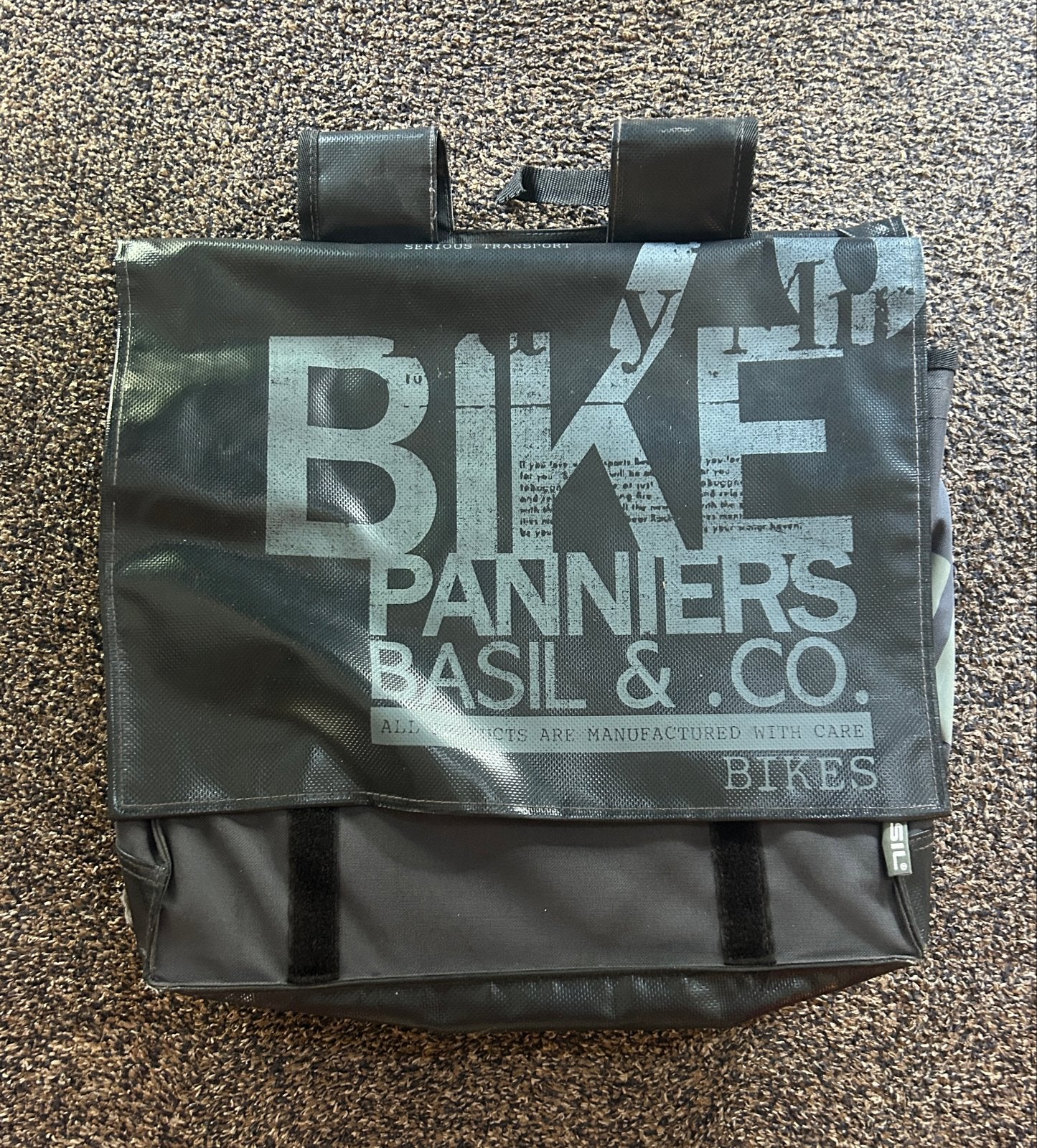 Basil & Co. Bike Panniers - Zwarte Fietstassen, Ophalen of Verzenden, Gebruikt