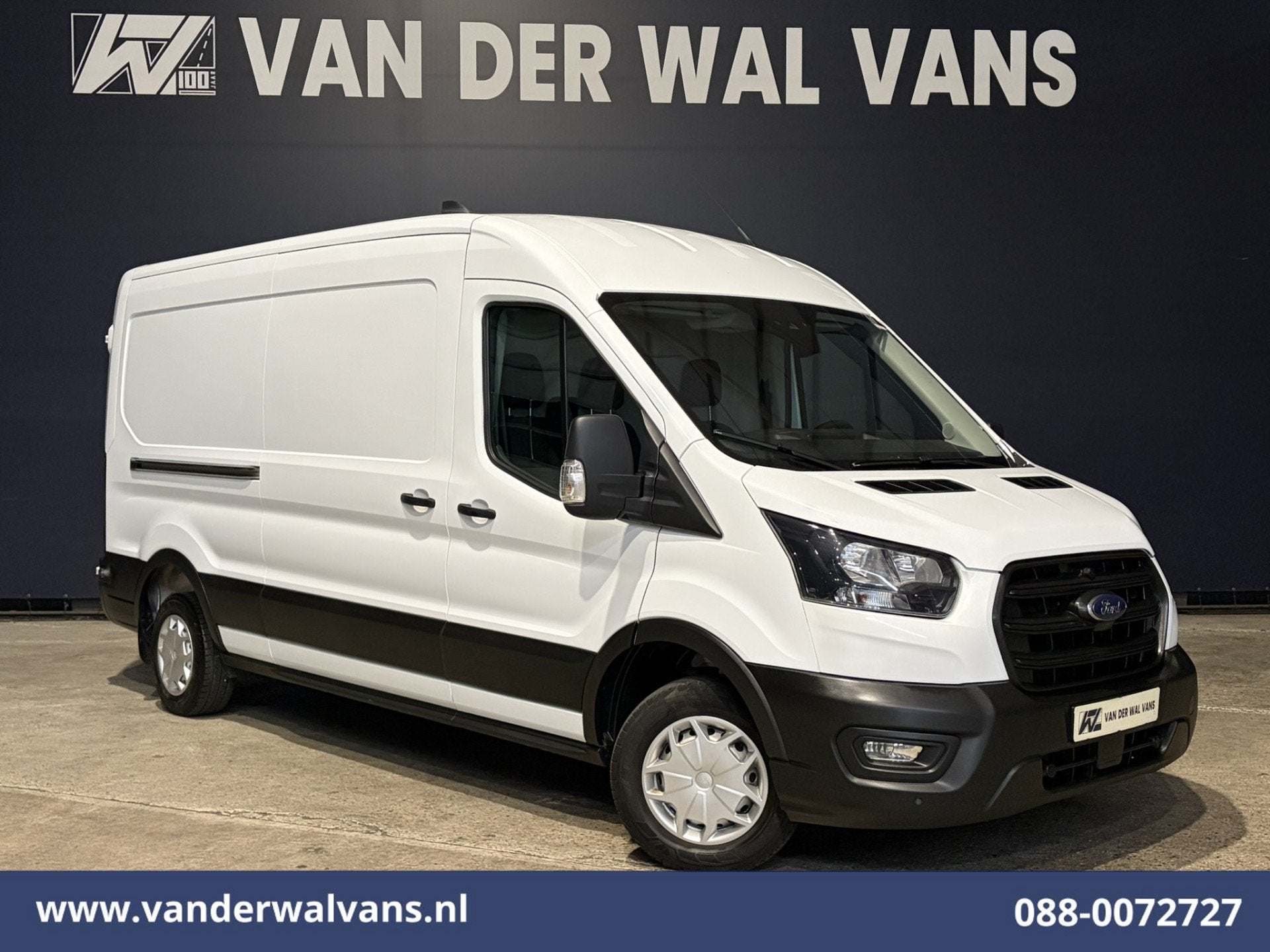 Ford Transit 2.0 TDCI 131pk L3H2 Euro6 Airco | Camera | Crui, Auto's, Bestelauto's, Bedrijf, Te koop, ABS, Achteruitrijcamera