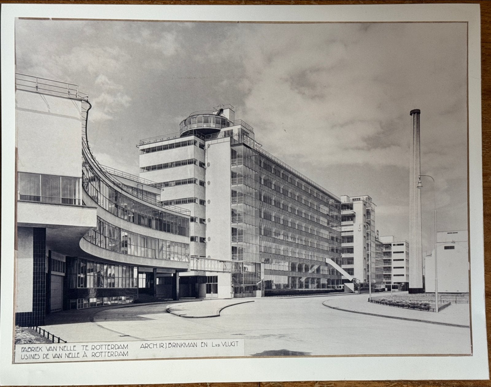 Foto Van Nelle Fabriek Rotterdam - 32x25 cm, Ophalen, Foto, Fotografie