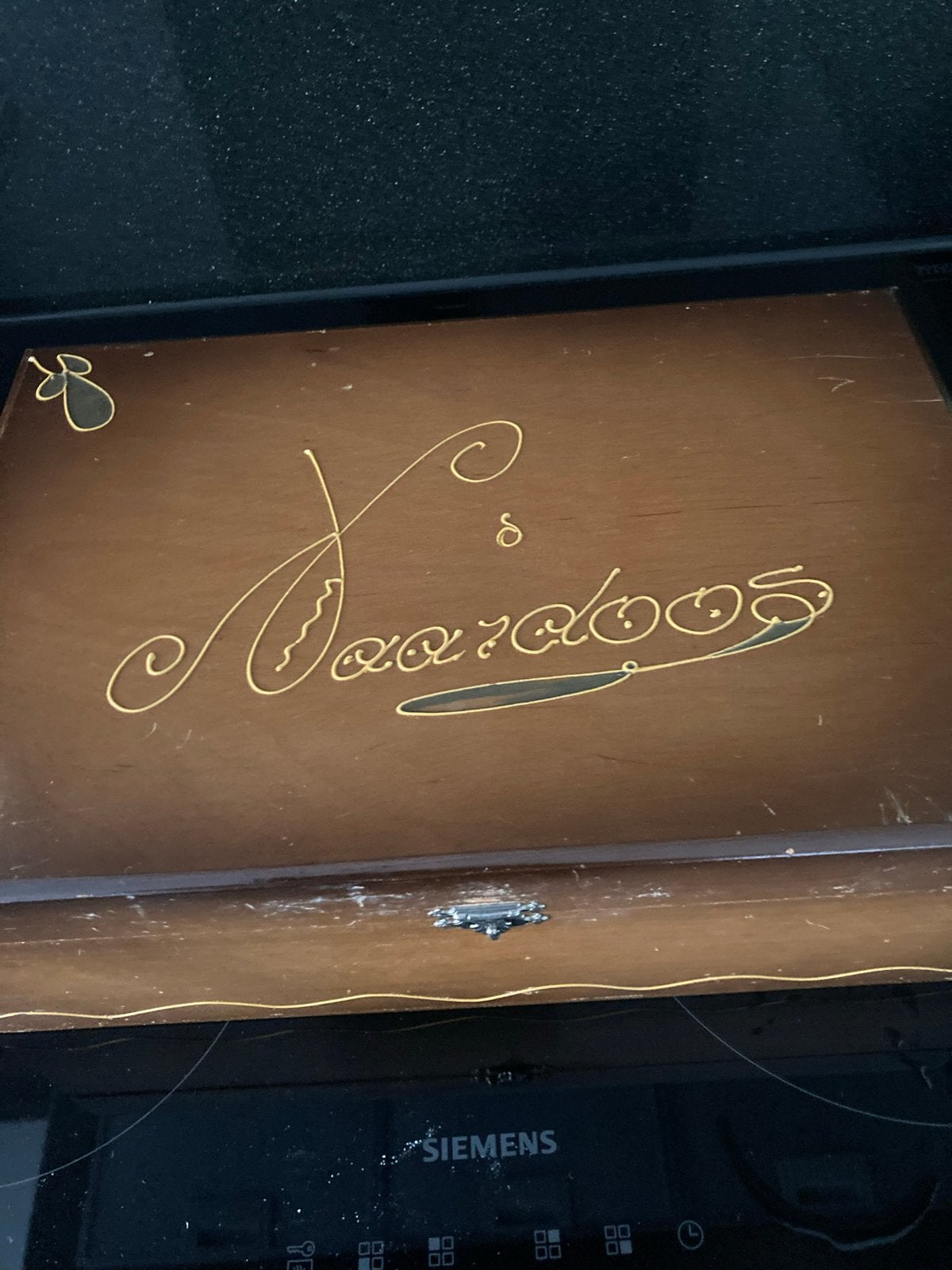 Vintage houten Naaidoos uit de jaren '30-'50, Ophalen of Verzenden, Gebruikt, Overige typen
