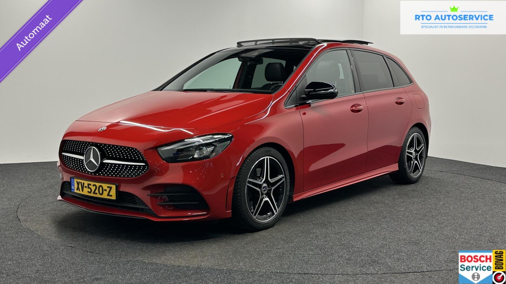 Mercedes B-klasse 180 Business Solution AMG|WideScreen|Carpl, 136 pk, Gebruikt, 4 cilinders, Origineel Nederlands