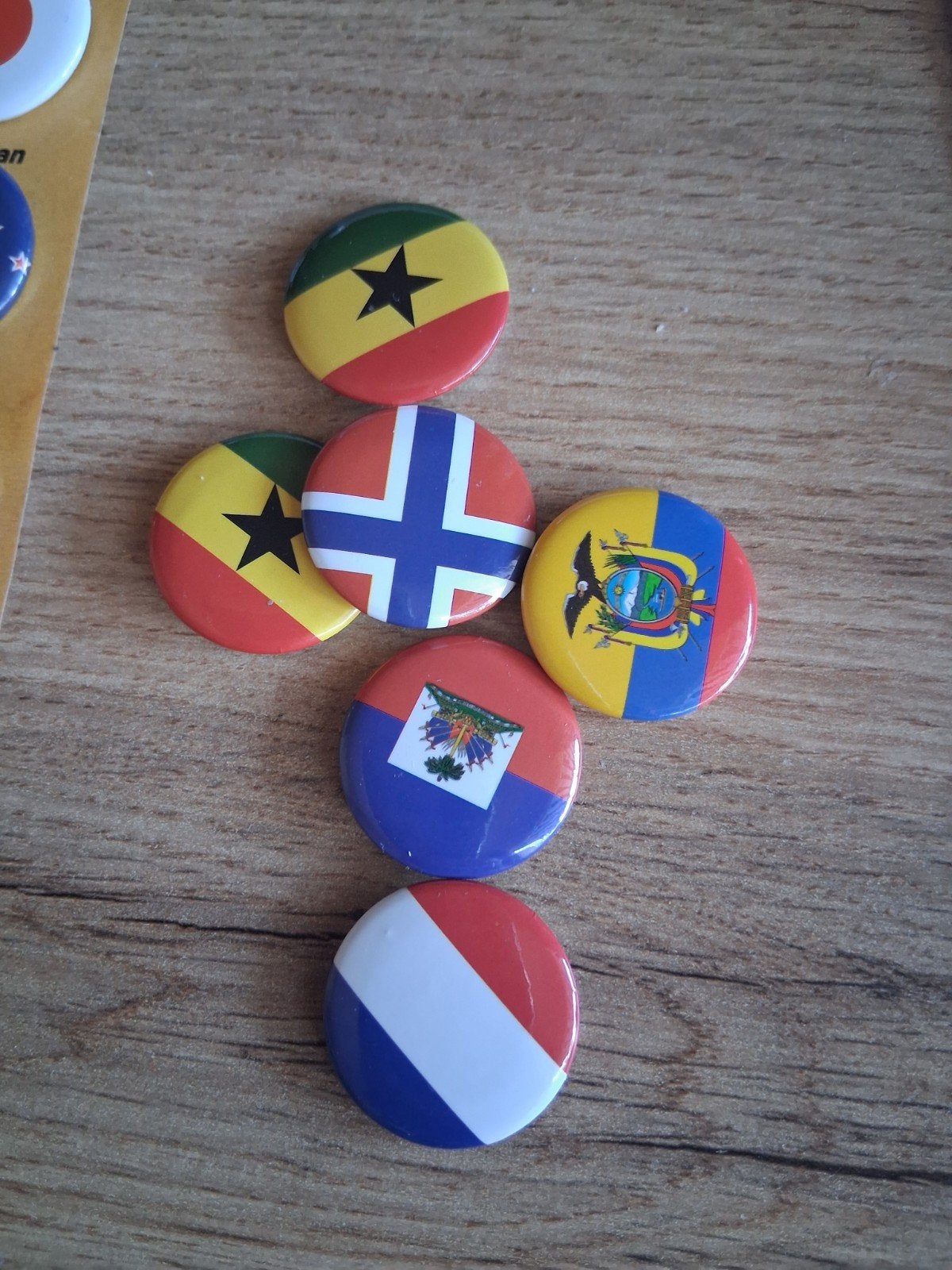 WK Buttons Deka, Ophalen of Verzenden, Gebruikt, Stad of Land, Button